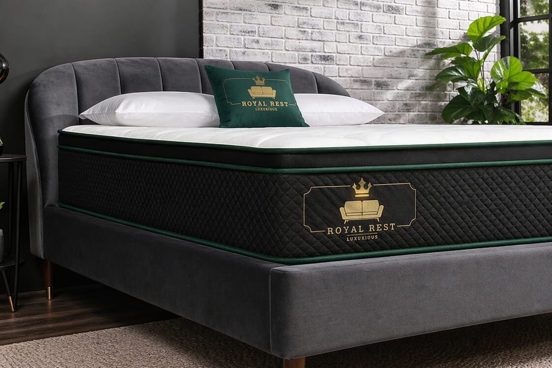 RoyalRest 12 Inch Foam Mattress