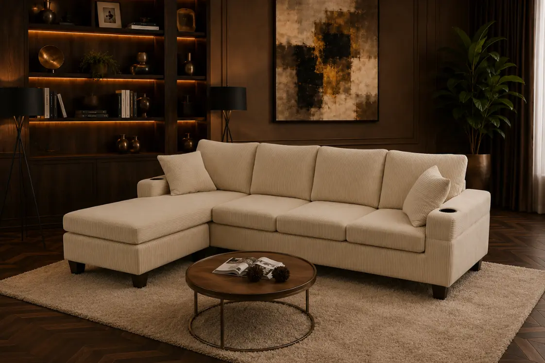 2511 Reversible Sectional Sofa Set