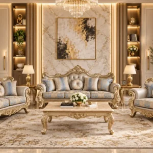 Isabella Classic 3-Piece Living Room Set 5